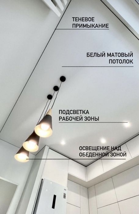 Натяжные потолки. Семей