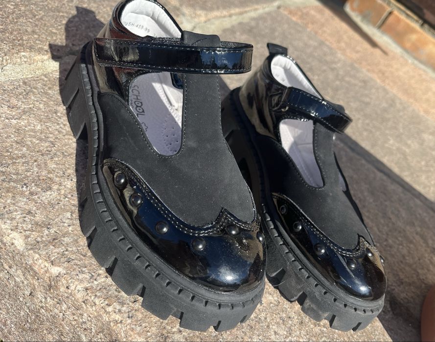 Школьные туфли для девочки 34 размер