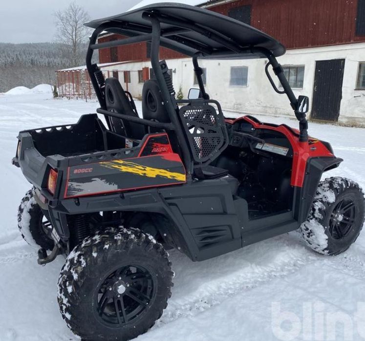 UTV, Bughi, ATV Hisun 800 cmc 4×4, 750 km