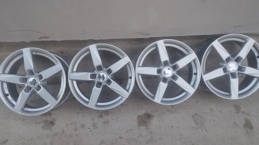 Jante  roti 5x112 R16 205 60 16 vw golf 5 Mercedes Audi Passat skod