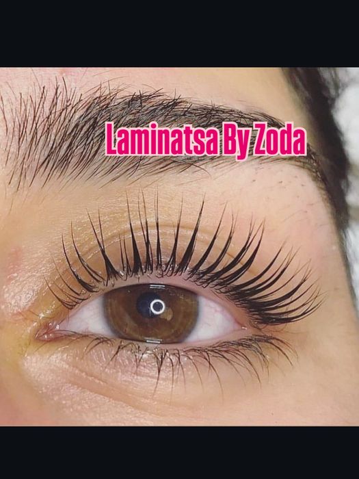 Laminatsiya qosh va kiprik