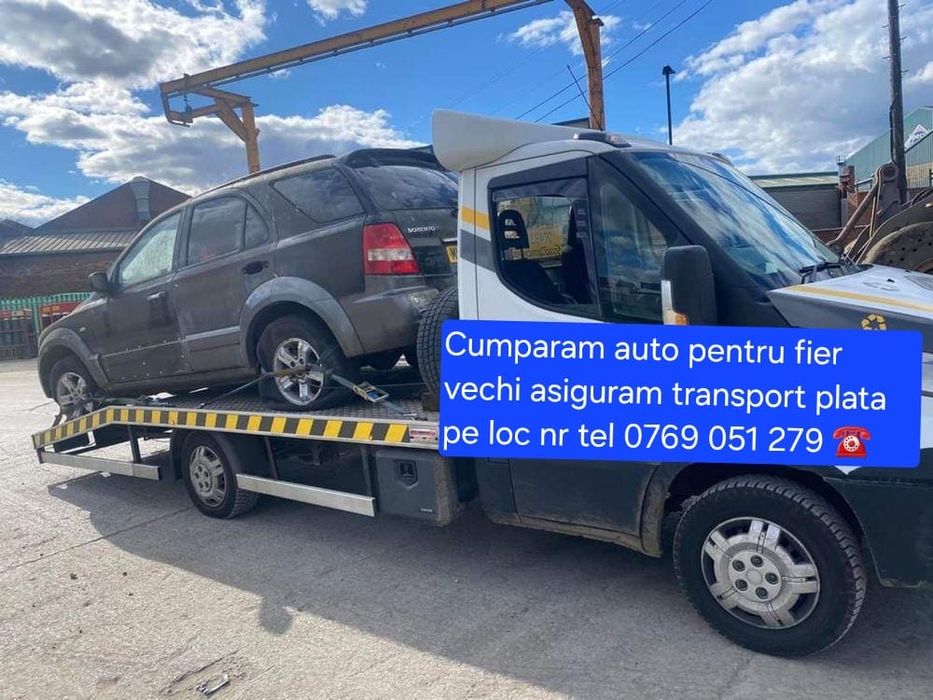 Colectam auto pentru dezmembrari sau fier vechi
