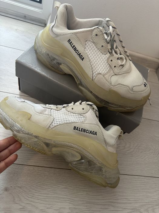 Balenciaga triple s Clear Sole originali