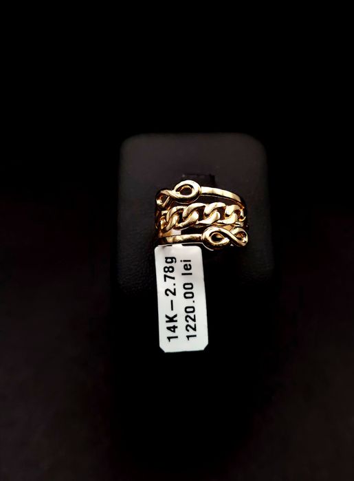 Bijuteria Royal inel din aur 14k 2.78 gr
