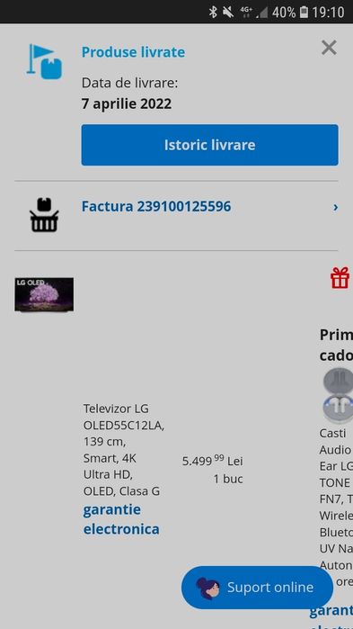 Televizor LG OLED C1 55"