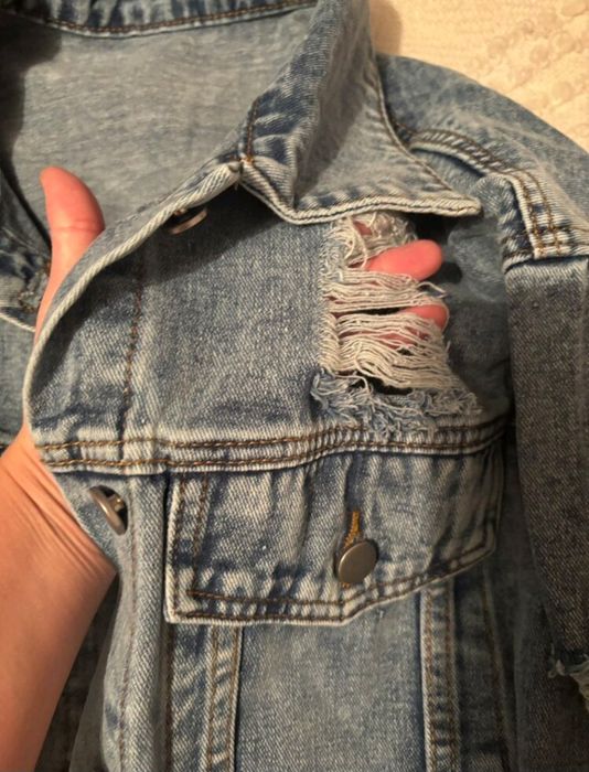 Дънково дълго яке