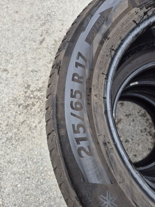 4бр. 215/65/17 Michelin Alpin5 зимни гуми