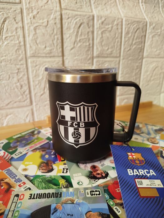 Cană termică FC Barcelona cu semnături