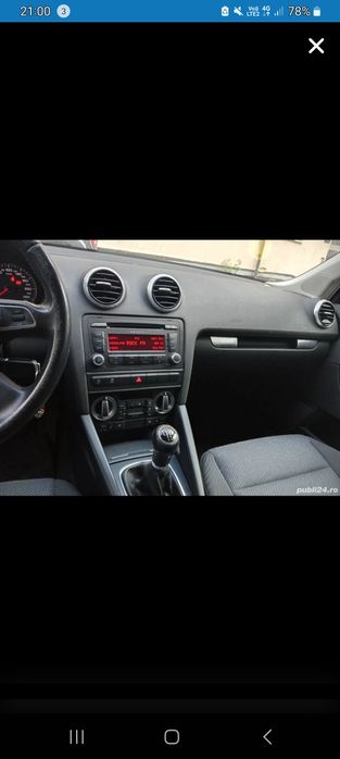 Audi A3  an 2012 înmatriculată