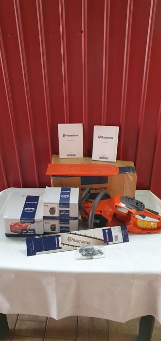 Husqvarna 340i,drujba nouă 36V pe acumulatori