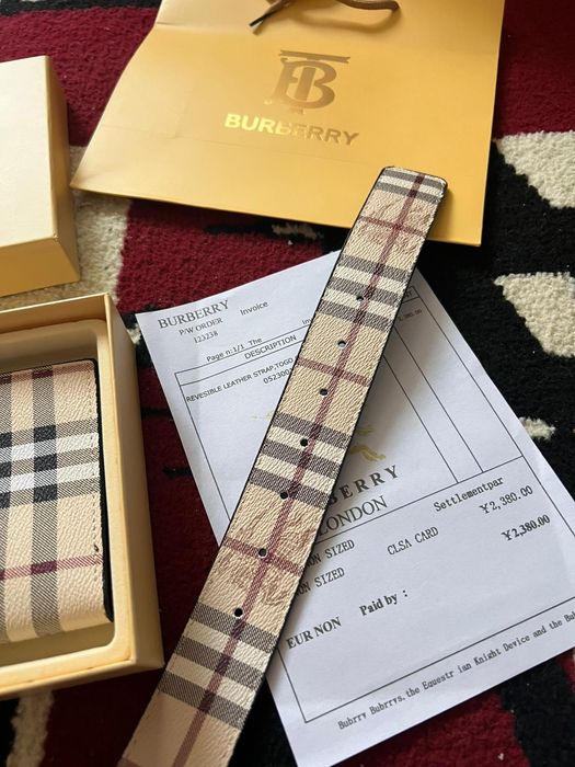 Set Burberry London Curea + Portofel