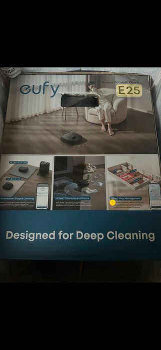 Aspirator/robot ANKER Eufy Omni E25 stație - auto-golire&auto-curățare