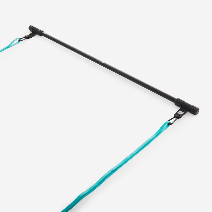 Kit 1 Bară și 2 elastice Bodybuilding 15 - produs resigilat Decathlon