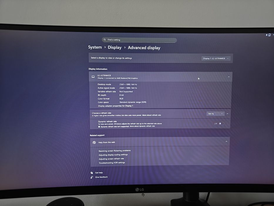 Monitor LG Gaming 34'' | 21:9 UltraWide™ Ecran IPS | 144 Hz | 34UC79G