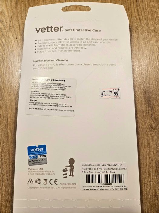 Husa Vetter din silicon pentru Samsung S23+