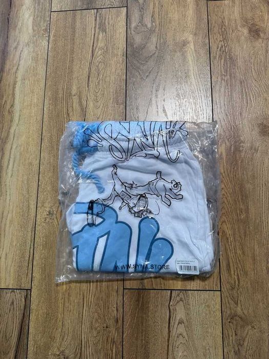 Syna World White/Blue Shorts