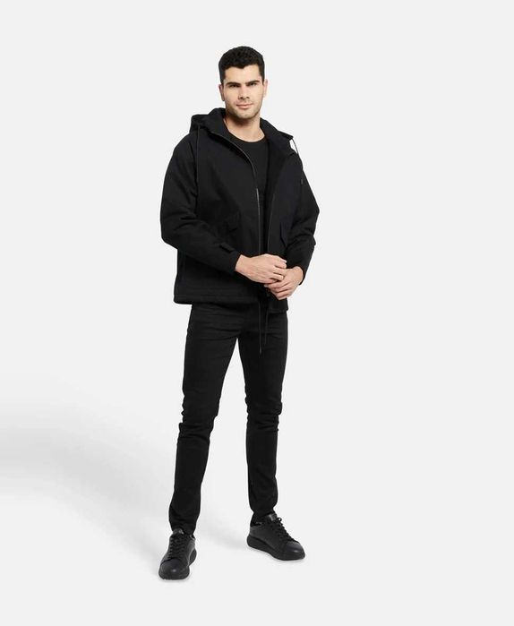 All Saints Мъжко зимно яке с подплата Размер М-L Цвят черен Tоп кач-во