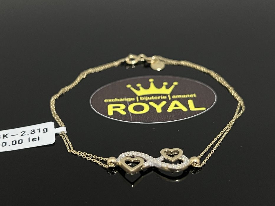Bijuteria Royal CB : Bratara dama aur 14k 2,31gr