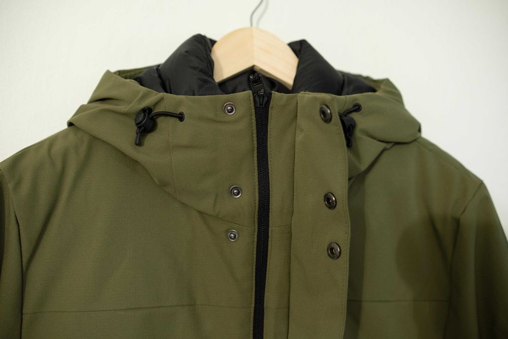 Geaca lunga de iarna, noua, Tom Tailor Denim, marimea L