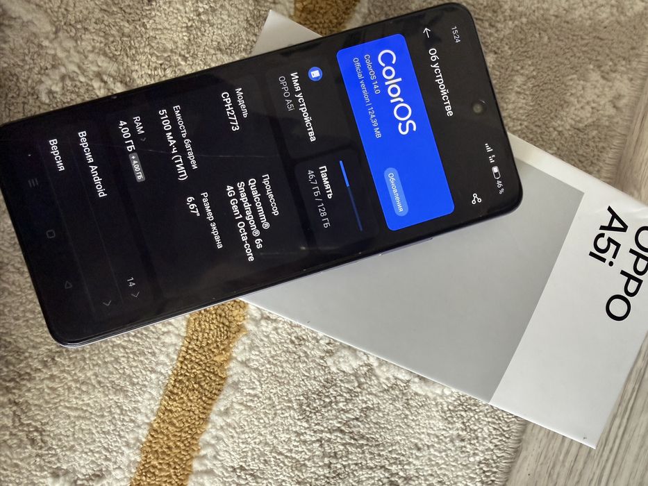 Продам телефон oppo A5i