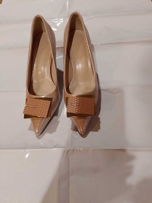 pantofi dama cu toc 7,5 cm -noi