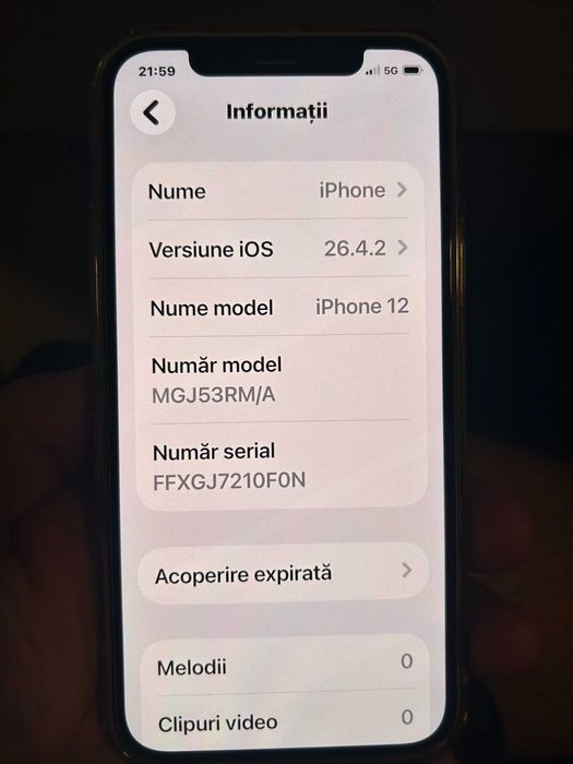 iphone 12   64gb  88% baterie schimb pc sau laptop