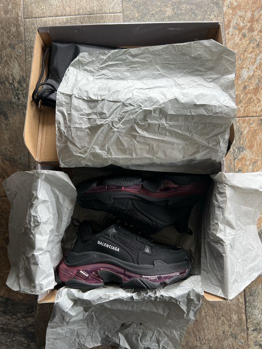 Balenciaga Triple S Black Pink