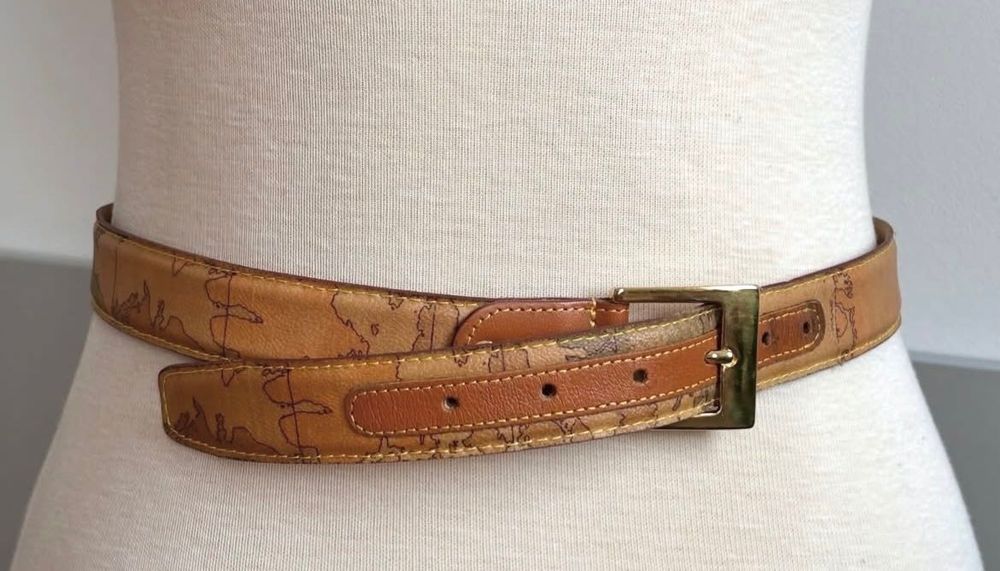 Alviero Martini 1A Classe  кожен елегантен колан