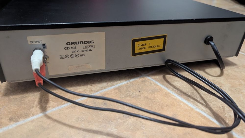 Cd player Grundig CD 103