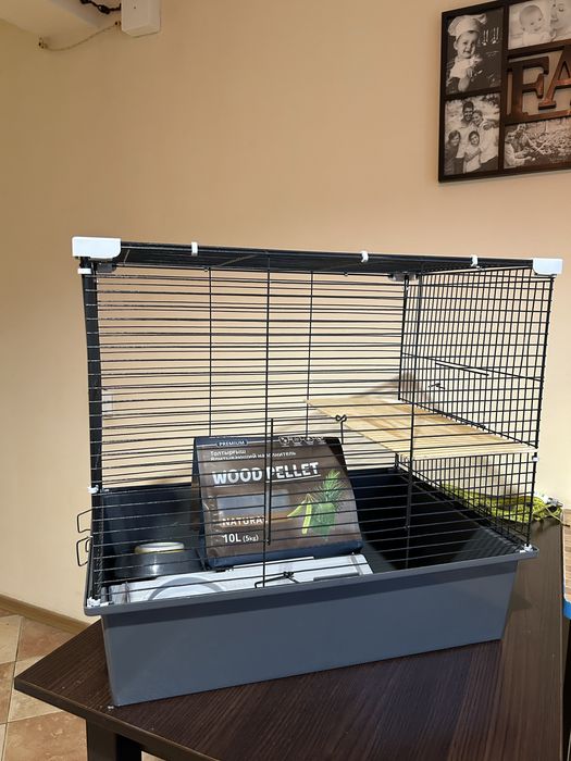 Клетка для грызунов с аксессуарами