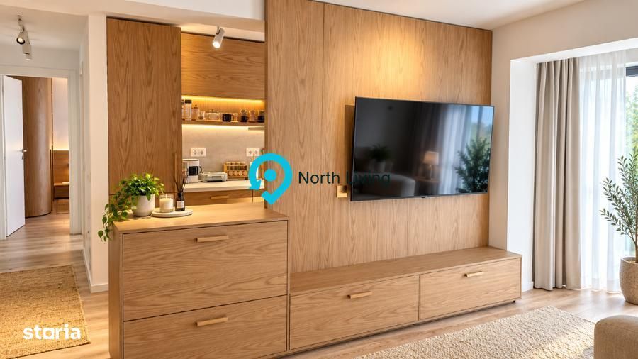 Apartament in bloc boutique 2025, mobilat lux, zona Barbu Vacarescu
