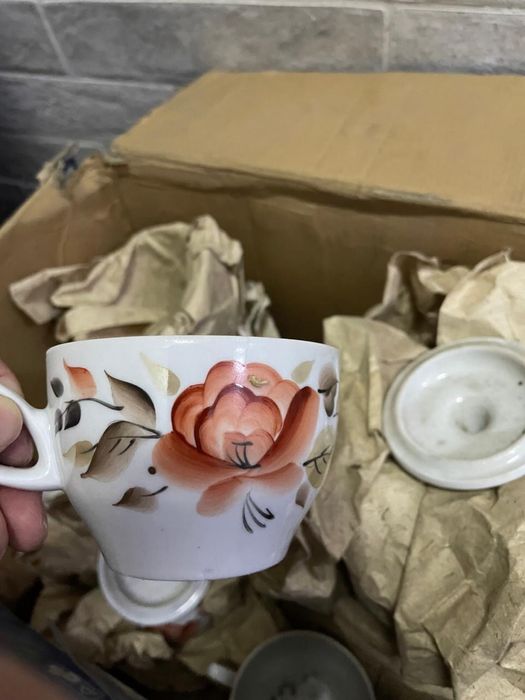 Сервиз чайный (СССР) новый