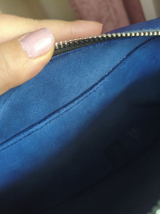Co Geantă de damă din piele italiană Saffia handmade no Pun