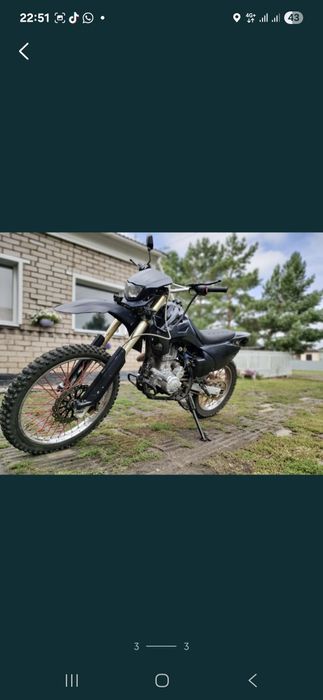 Эндуро мотоцикл hammer 250