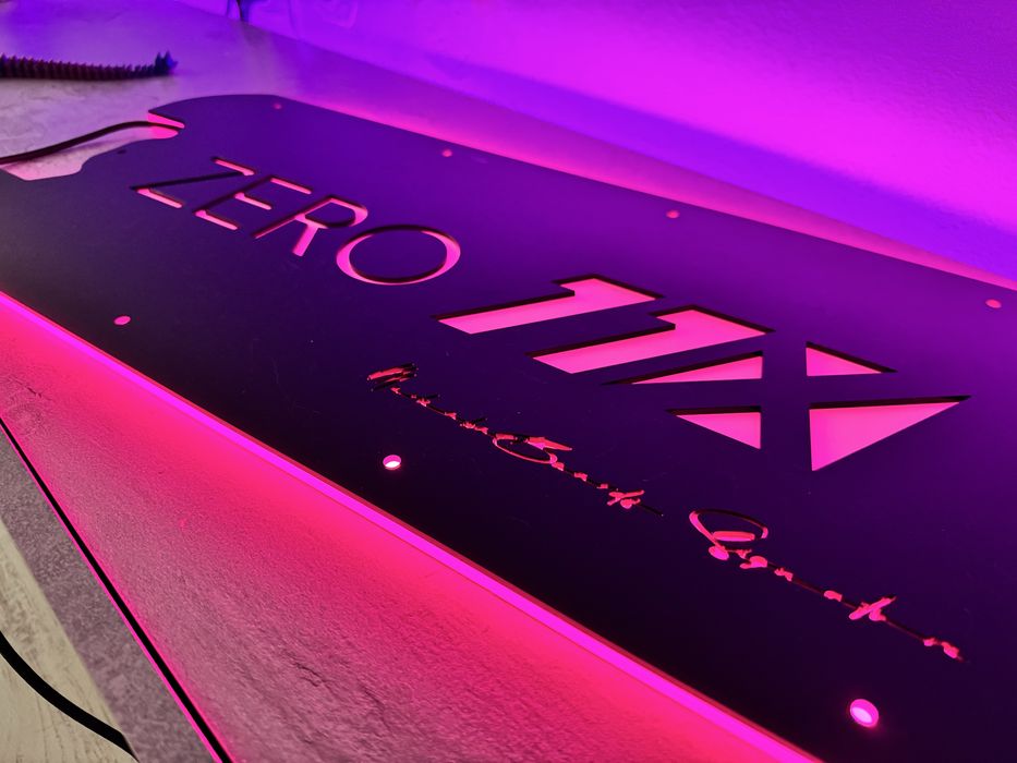 Zero 11x placa iluminata LED RGB