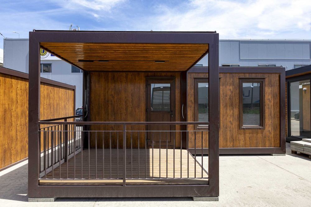 Containere  modulare, cabine de paza, vitrine