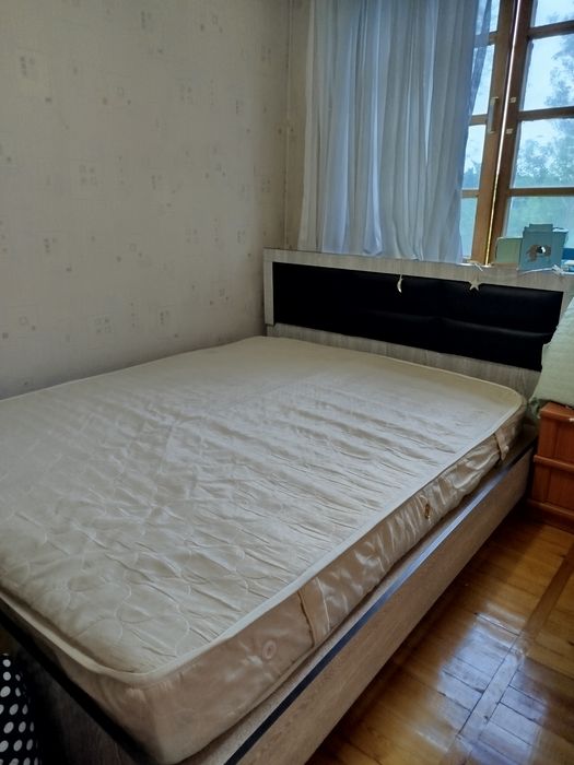Кровать и матрас 2х спальный