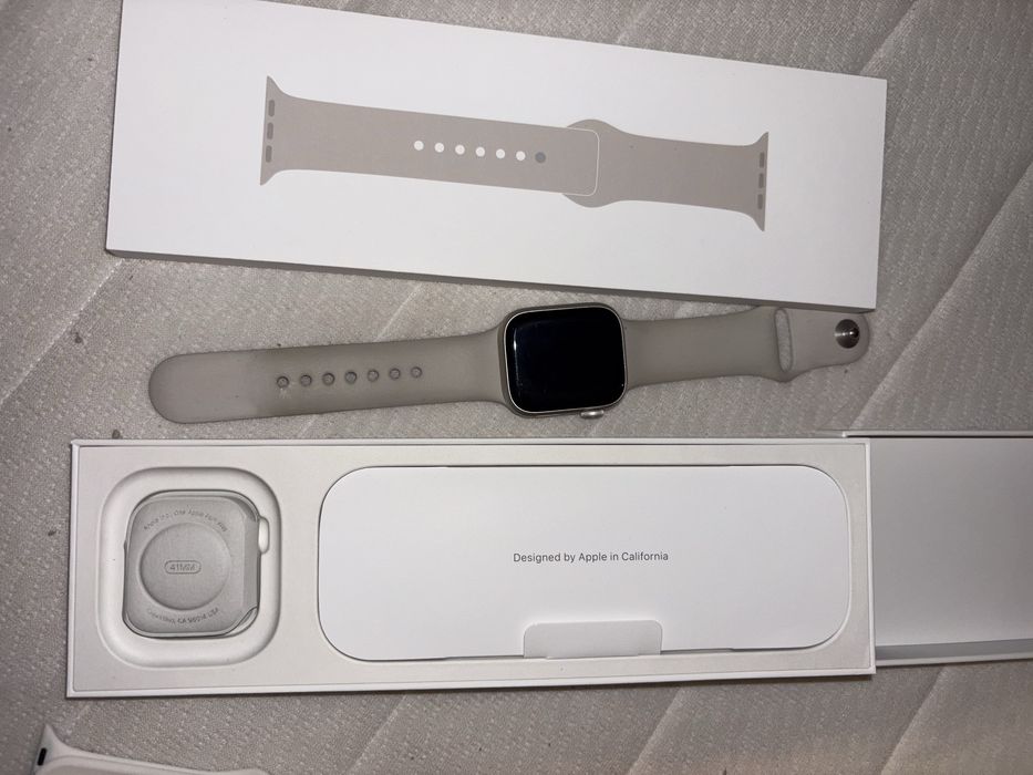 Apple Watch Series 9 41mm 96% Battery + кутия, зарядно, каишки