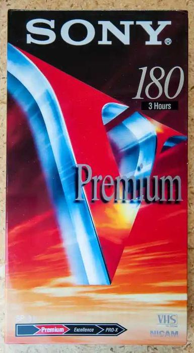 Casete video VHS noi și sigilate, STANDARD, EXTRA si PROFESIONALE