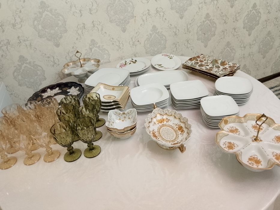 Тарелки разные продам