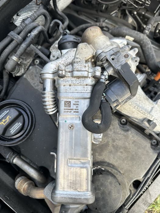 Egr+ racitor gaze Filtru particule bmw n47 184 cai