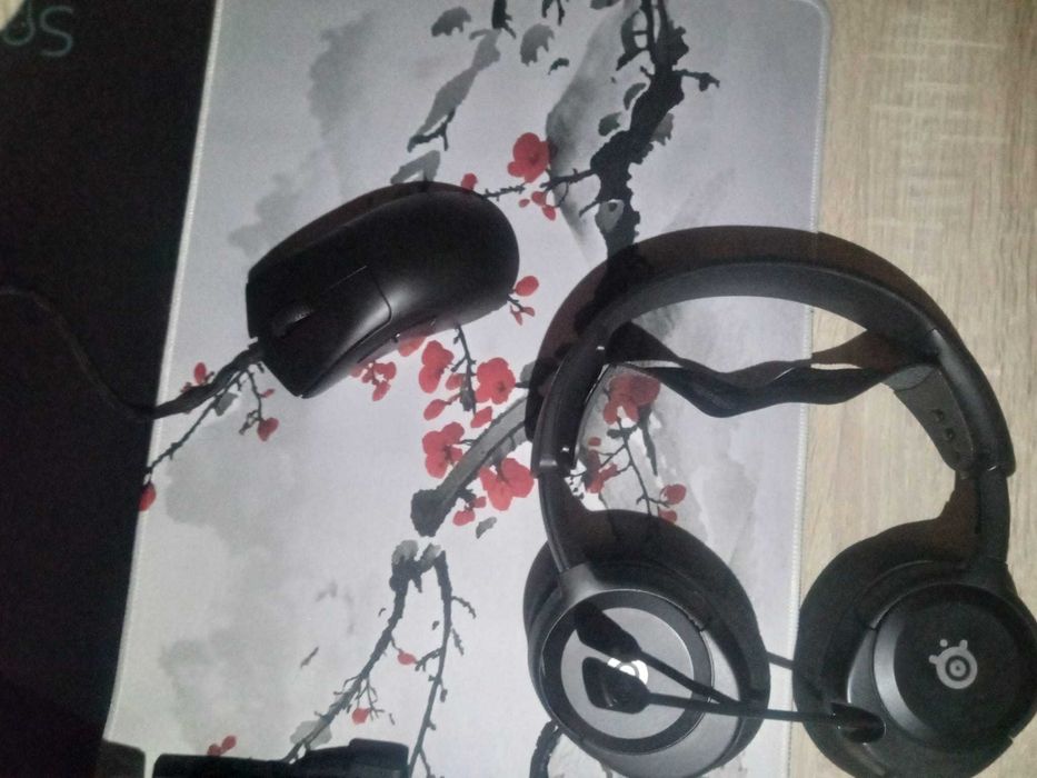 Setup Gaming:Acer aspire7,arctis nova 1,razer deathadderv3,2 mousepads