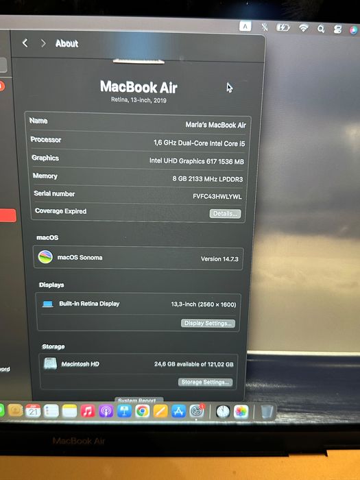MacBook Air 2019