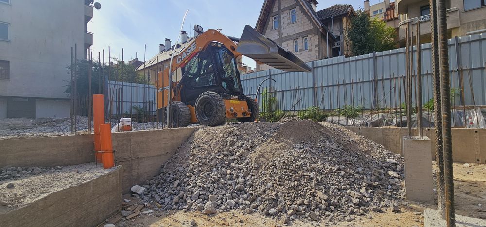 Услуги с мини багер Бобкат