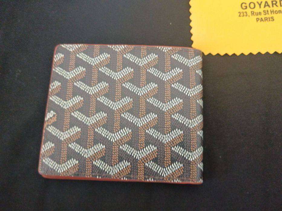 Portofel goyard de piele pt barbați