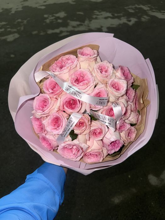 букеты розу свежий