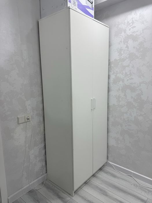 Распашной шкаф ZETA 72770, 79.2x212х50 см, белый