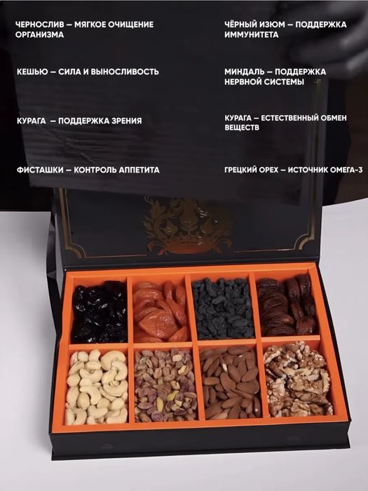 Подарочный набор сухофруктов