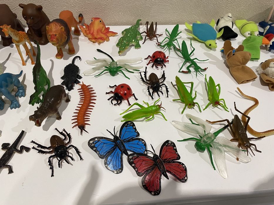 Животные, насекомые, динозавры