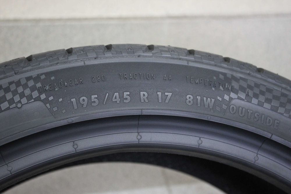 195/45-17 Continental